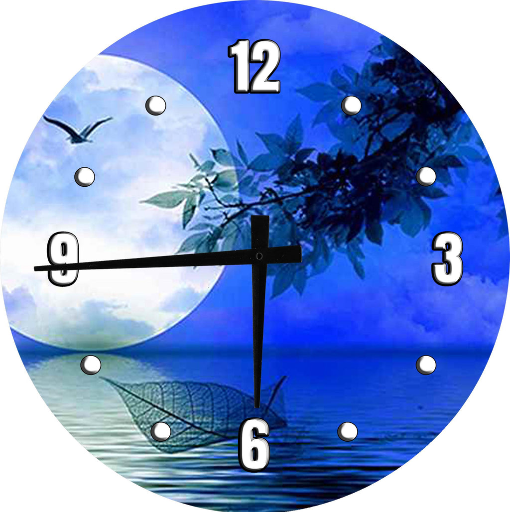 Mystical Night Wall Clock 18"