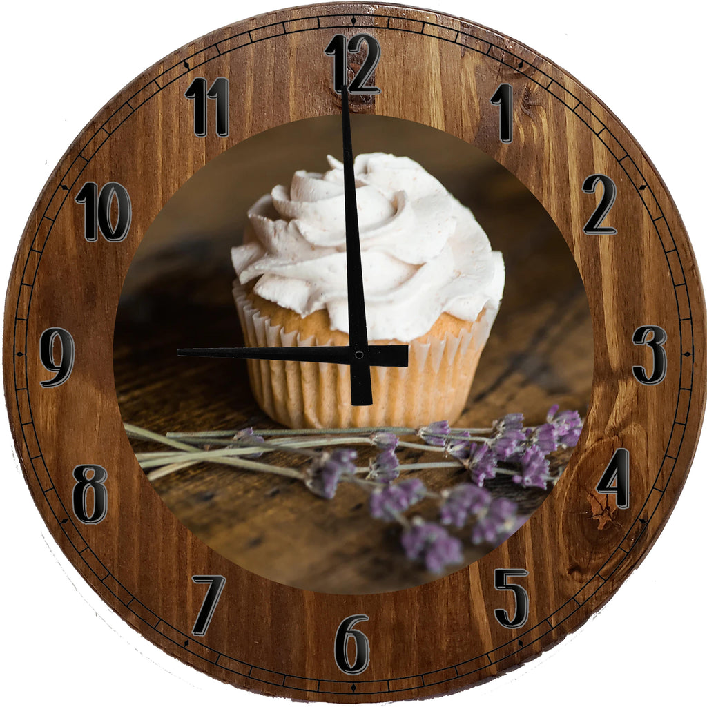 Cupcakes for Dessert - Kitchen Wall Clock
