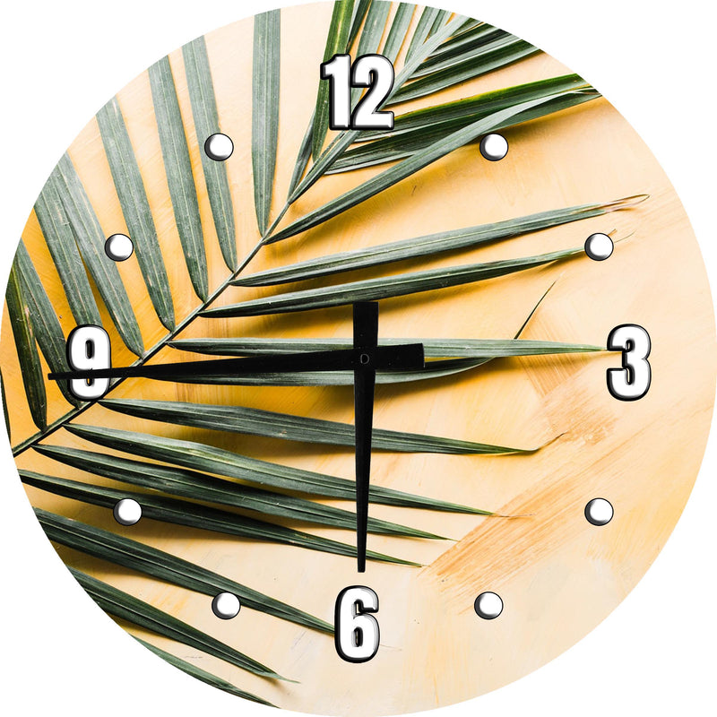 Peacefully Green Wall Clock - 18"