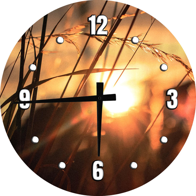 Fields of Gold Wall Clock - 18"