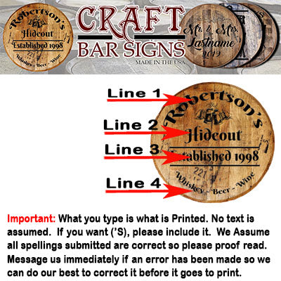 Pub / Bar / Tavern – Craft Bar Signs