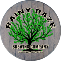 Craft Bar Signs | Oak Tree Home Brewing Company Personalized Bar Sign - Gray, Arced Text