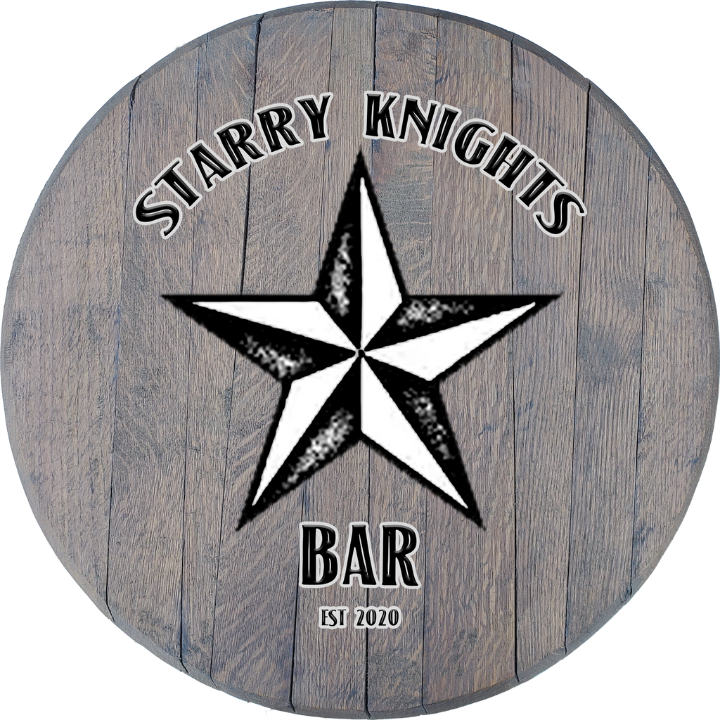 Craft Bar Signs | Nautical Star Personalized Nautical Bar Sign - Gray
