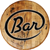 Craft Bar Signs | Bar Circular Design Bar Wall Decor - Natural