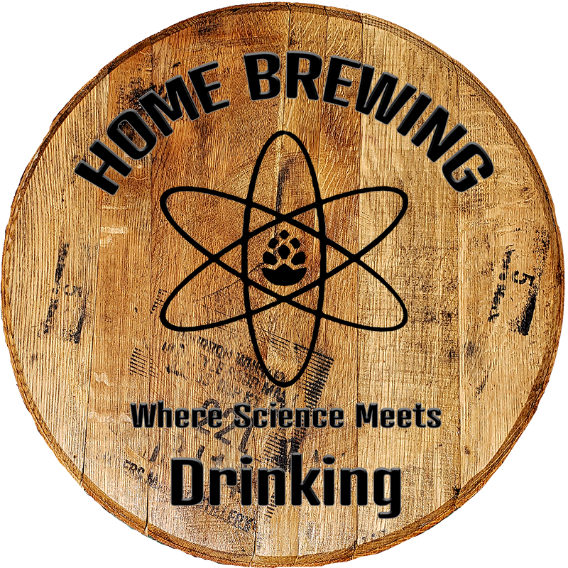 Craft Bar Signs | Home Brewing Science Meets Drinking Bar Wall Decor - Brown