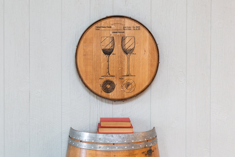 Barrel Head Bar Sign Wall Decor